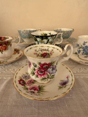 Royal Albert - Service à café - Porcelaine