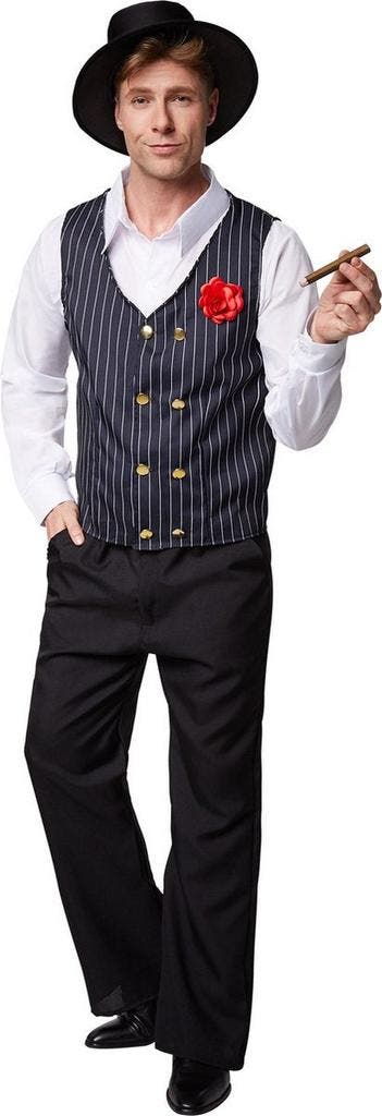 2dekans | Dressforfun - Mannenkostuum Charleston - Klassiek, Kinderen en Baby's, Carnavalskleding en Verkleedspullen, Ophalen of Verzenden
