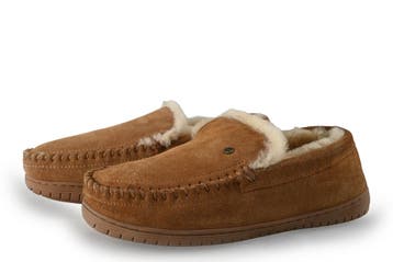 Warmbat Pantoffels in maat 44 Cognac, Kleding | Heren, Schoenen, Overige kleuren, Verzenden, Warmbat, Pantoffels of Sloffen