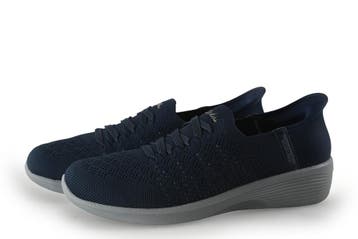 Skechers Sneakers in maat 38 Blauw, Skechers, Zo goed als nieuw, Sneakers, Verzenden