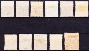 Nederland 1872 - Koningin Willem III, complete serie - NVPH