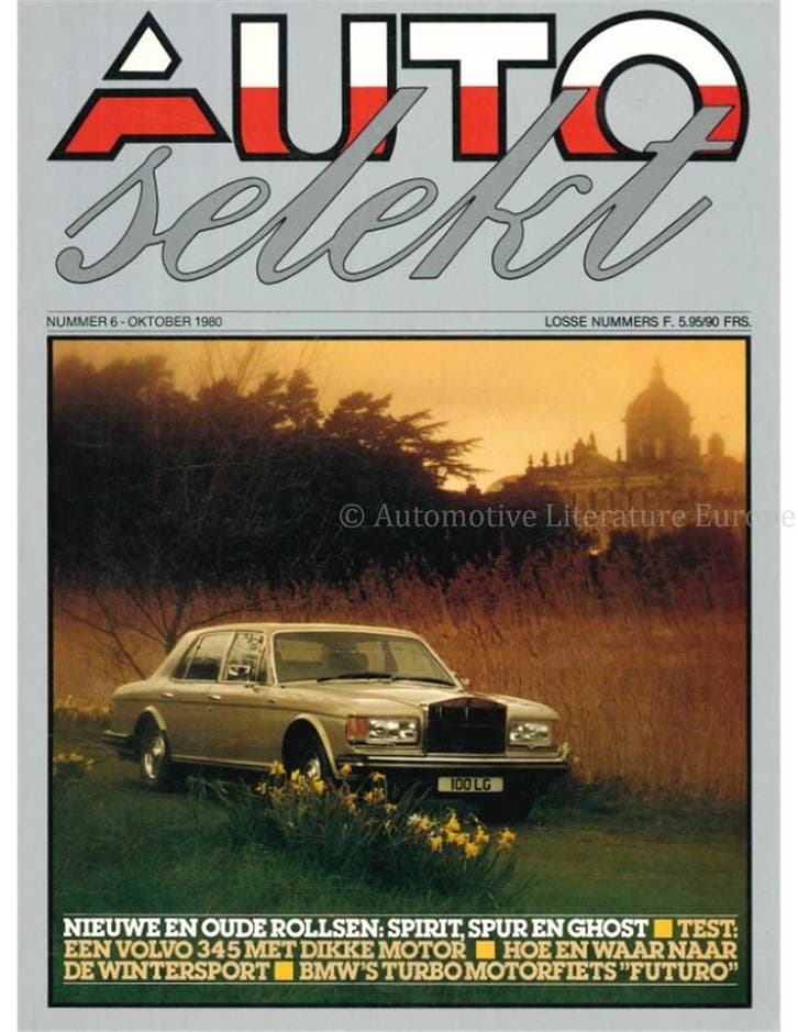 1980 AUTOSELEKT MAGAZINE 06 NEDERLANDS, Boeken, Auto's | Folders en Tijdschriften
