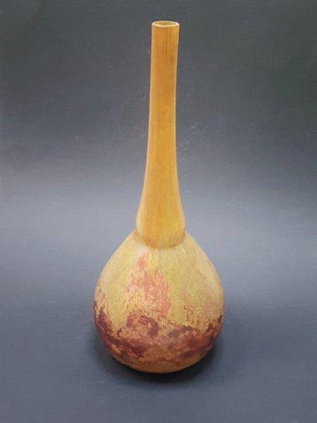 Daum Nancy Croix de Lorraine - Vase - Berluze marmoréen -