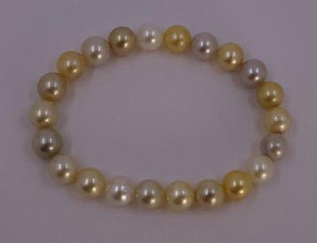 Sans prix de réserve - Bracelet Perles des Mers du Sud