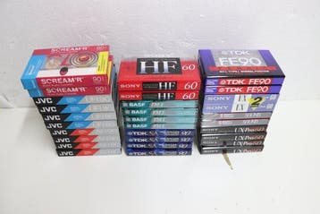 Scotch, TDK, BASF, Sony, JVC - SCREAMR 90 - UF I 90 - HF 60