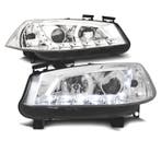 PHARES POUR RENAULT MEGANE 02-05 DAYLIGHT LED FOND CHROMÉ, Verzenden