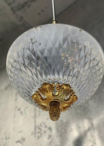 Plafondlamp - Venetiaanse - Kristal, Brons - Murano