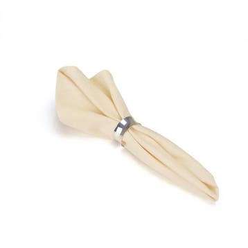 Servetten Ivory Geel 51x51cm - Treb SP, Verzenden, Nieuw, Overige kleuren, Overige typen
