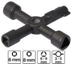 Bgs Technic Universele schakelkastsleutel, Verzenden