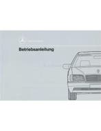 1992 MERCEDES BENZ S KLASSE INSTRUCTIEBOEKJE DUITS