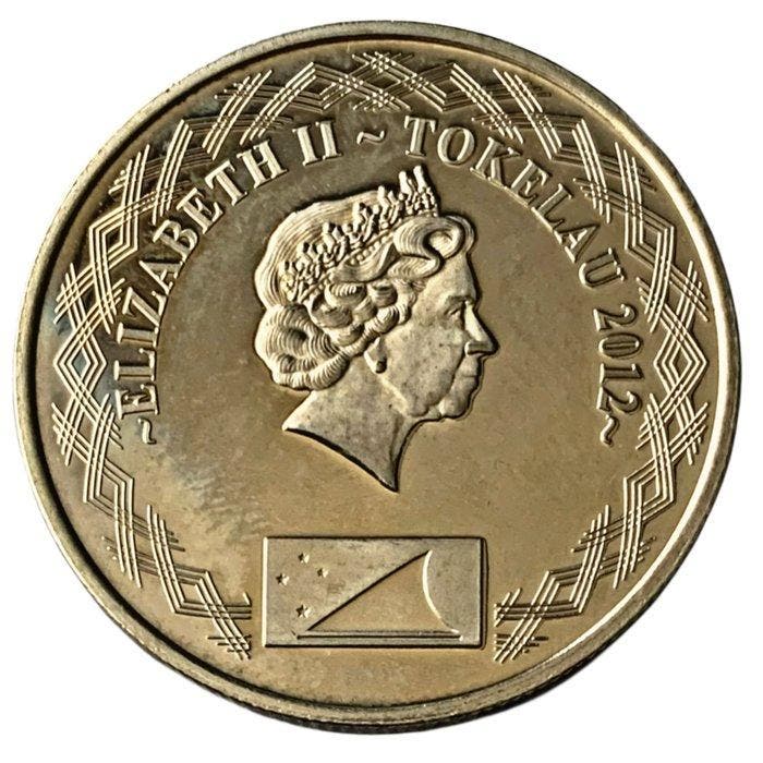 Tokelau. 2012 5 coins set (Zonder minimumprijs), Timbres & Monnaies, Monnaies | Europe | Monnaies non-euro