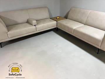 Luxueuze modulaire showroomzetel in elegant beige design, Huis en Inrichting, Zetels | Complete zithoeken, Verzenden, Nieuw