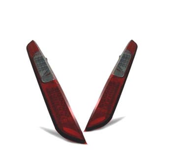 Feux Arrière Pour Ford Focus Mk2 08-10 Hb Led Fumé Rouge, Verzenden