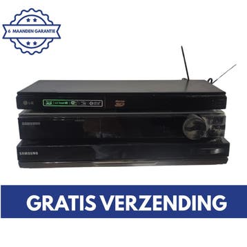 Partij Bluray spelers | LG BP620 | 2x Samsung | Defect/Hobby, Verzenden, Niet werkend, Samsung