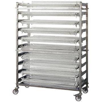 Spit-/Grilltrolley | ElanGrill DELTA Kippengrills | RVS | 5, Verzenden