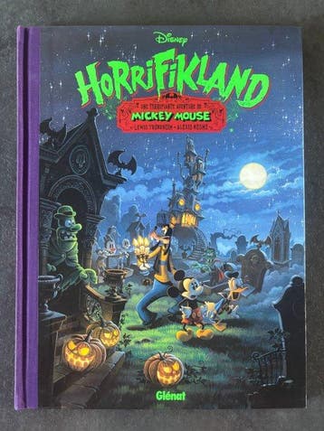 Mickey et Cie T8 + dédicace couleur - Horrifikland - C - 1