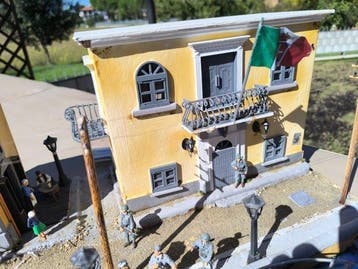 Custom/handmade - Diorama Diorama porto di Argostoli WWII -