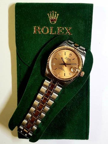 Tudor - Prince Date - GOLD DIAMOND DIAL - Sans prix de