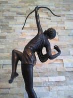 Max Le Verrier/Faguays - Figuursnijwerk, Diane la, Antiquités & Art