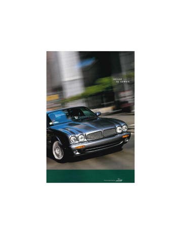 2002 JAGUAR XJ BROCHURE NEDERLANDS