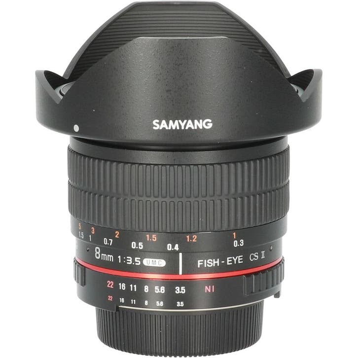 Samyang 8mm f/3.5 Fisheye IF MC CS-II Nikon CM7448, TV, Hi-fi & Vidéo, Photo | Lentilles & Objectifs, Enlèvement ou Envoi