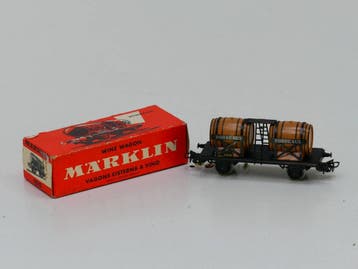 Schaal H0 Märklin 4510.4 Wijnwagen Bordeaux #2966 (Wagons), Ophalen of Verzenden, Overige typen
