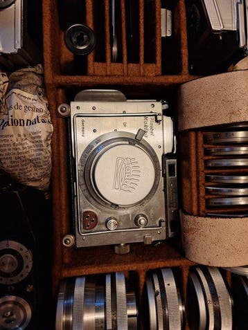 Plaubel Makina III 6x9 Outfit - Anticomar 100mm f/2.9, 10cm, Nieuw