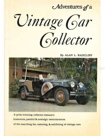 ADVENTURES OF A VINTAGE CAR COLLECTOR, Nieuw