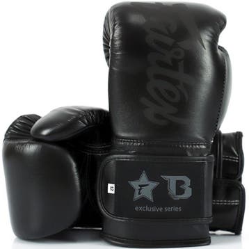 Fairtex Booster FXB Leren Kickboks Handschoenen Zwart, Sport en Fitness, Boksen, Verzenden, Nieuw, Overige