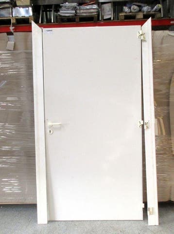 Kunststof Deur met kozijn B54 x H207cm, rechts