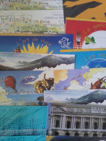 Frankrijk - Enorme partij Franse postzegels, 50 mapjes,, Timbres & Monnaies, Timbres | Europe | France