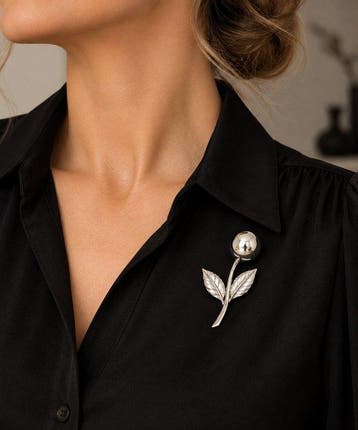 Sterling 925s - Broche - Cherry Heering