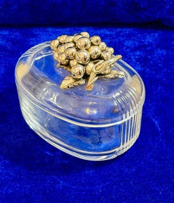 Valenti Argenti - Plat - Cristal, Argent 800 - Plat à