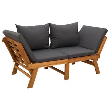 3-in-1 Tuinbank Acaciahout - 25% korting! Upgrade je terr..., Jardin & Terrasse, Verzenden