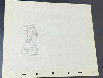 Walt Disney - Abner Countrymouse Animatietekening - The, Nieuw
