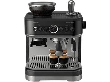 Philips - Semi automatische espressomachine - Zwart, Elektronische apparatuur, Koffiezetapparaten, Verzenden, Nieuw, Gemalen koffie