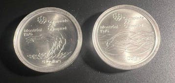 Canada. Elizabeth II. 5 Dollars 1976 XXI Montreal Olympic