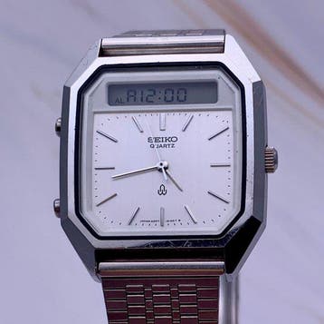 Seiko - Quartz Ana-Digi - Zonder minimumprijs - H357-500A –, Handtassen en Accessoires