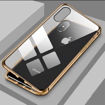 iPhone XS Max Magnetisch 360° Hoesje met Tempered Glass -, Verzenden, Nieuw