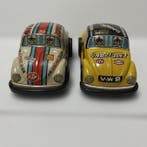 Volkswagen Tin Toy Cars Set (2) — Racing & Cabriolet Designs