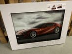 Veiling - Glasschilderij Ferrari 60x80cm, Nieuw