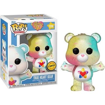 Funko Pop! Care Bears 40th - True heart bear #1206  Chase, Verzenden, Nieuw