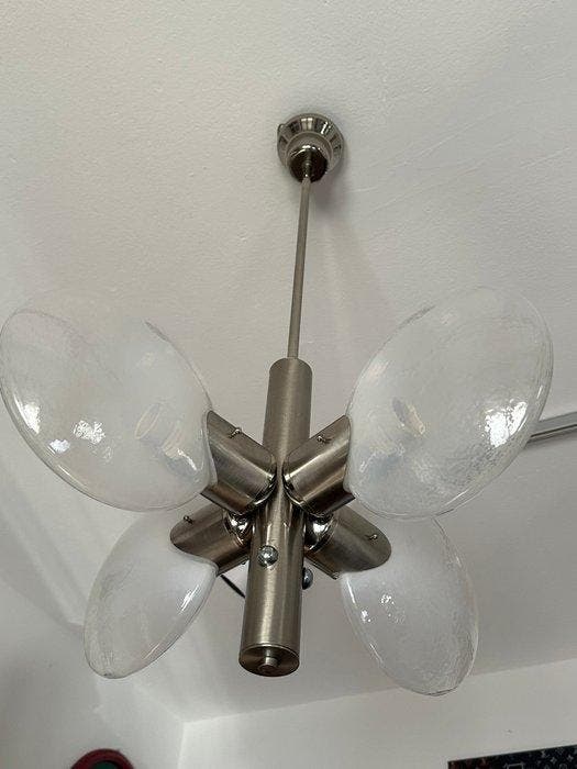 Kroonluchter - Muranoglas, Antiek en Kunst, Antiek | Verlichting