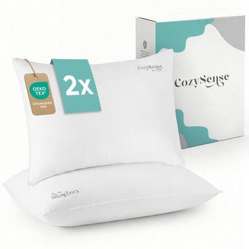 2dekans | CozySense® Hoofdkussen - Set van 2 - 50x70 CM -, Huis en Inrichting, Ophalen of Verzenden, Nieuw