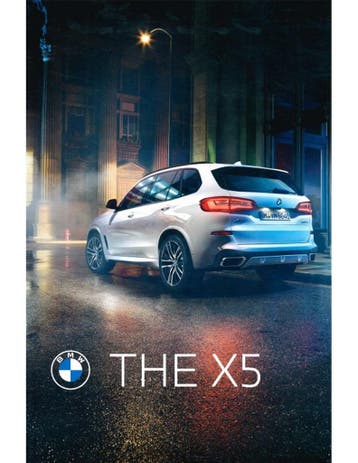 2020 BMW X5 BROCHURE NEDERLANDS, Nieuw