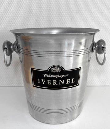 Champagne Ivernel - Champagne koeler (2) - Aluminium,