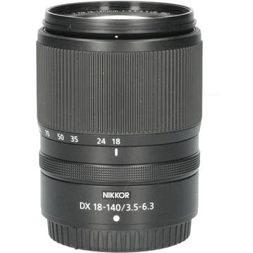 Tweedehands Nikon Z DX 18-140mm f/3.5-6.3 VR CM7259, Ophalen of Verzenden, Gebruikt, Overige typen, Zoom