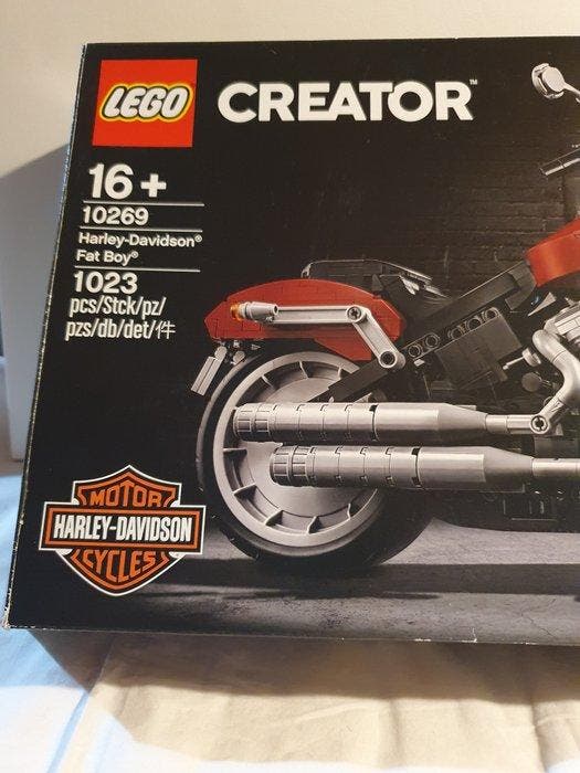 Lego Set - 10269 - Creator Expert - Harley Davidson Fat Boy, Kinderen en Baby's, Speelgoed | Duplo en Lego