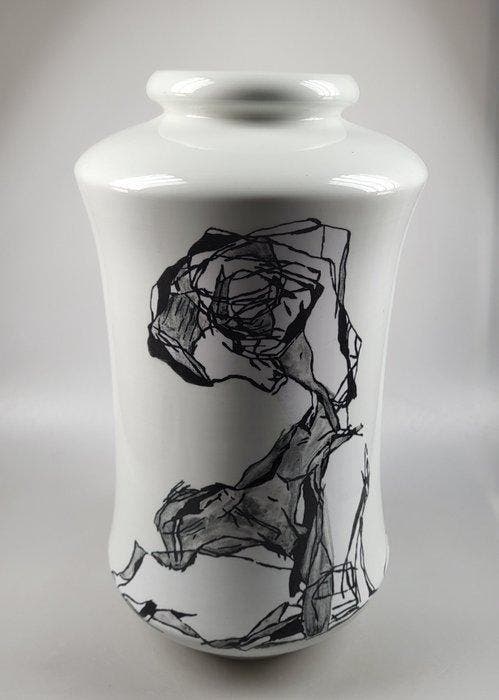 Royal Copenhagen - Nils Obel (1937-2018) - Vaas - Steengoed, Antiek en Kunst, Antiek | Glaswerk en Kristal