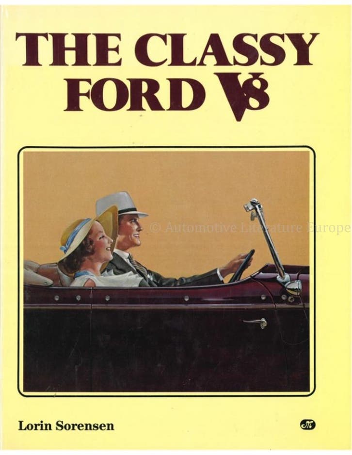 THE CLASSY FORD V-8 (A BOOK ABOUT THOSE TERRIFIC 1932 - 53.., Boeken, Auto's | Boeken, Ophalen of Verzenden